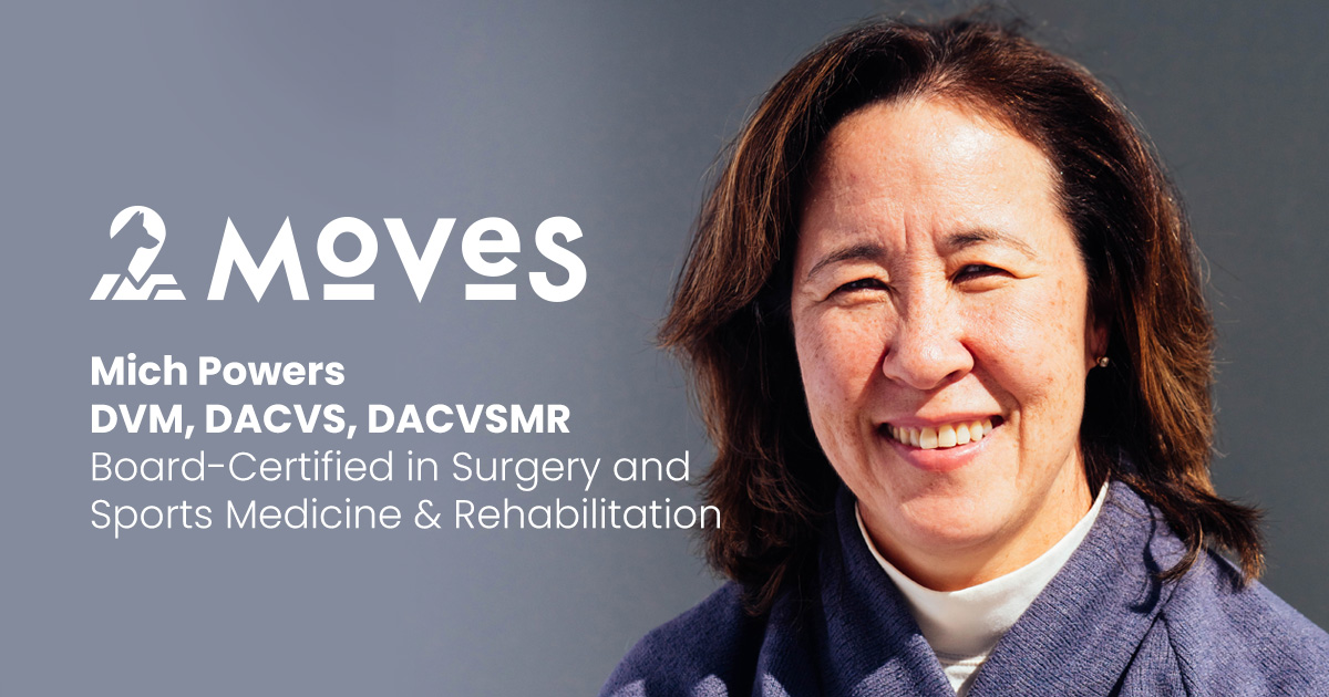 Michelle Powers, DVM, DACVS, CCRT, DACVSMR MOVES Mobile Veterinary