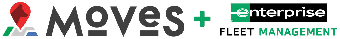 MOVES + Enterprise Fleet Management Logos for MOVES and Enterprise Fleet Management