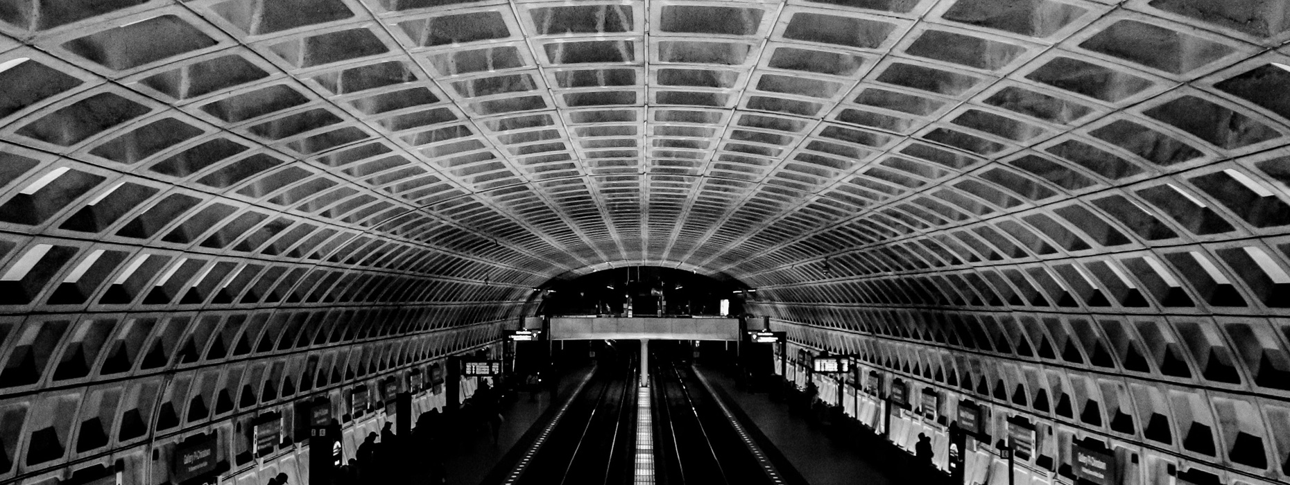 Image of a DC Metro subway station.