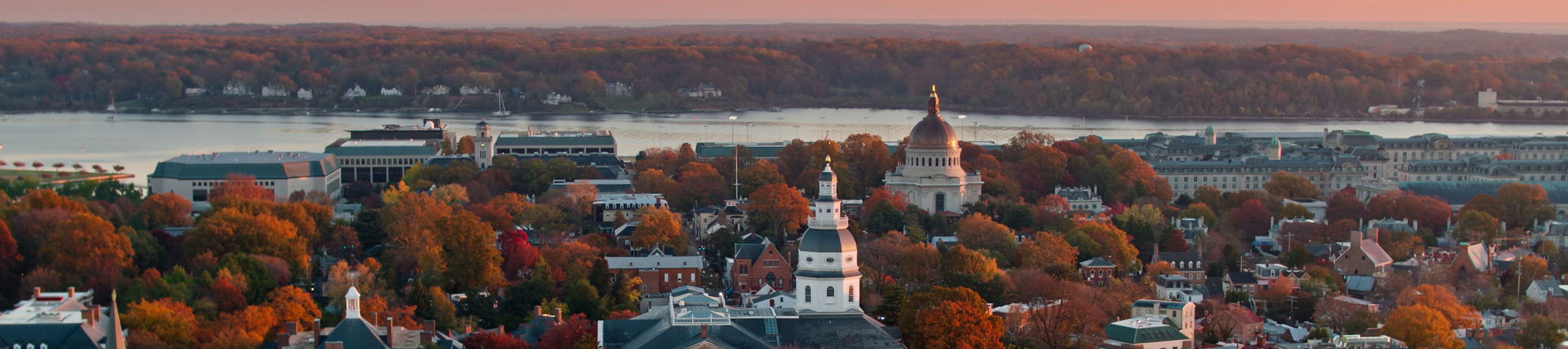 Panoramic view of Annapolis, MD, one of the cities served by MOVES mobile veterinary specialists in Maryland.